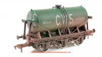 4F-031-026 Dapol 6 Wheel Milk Tanker - CWS livery weathered